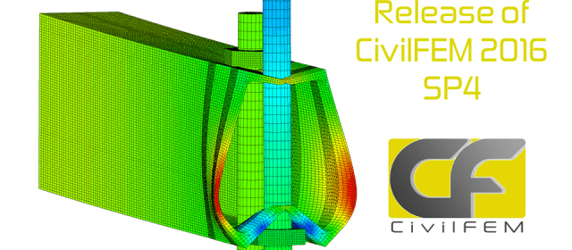 Ingeciber S.A. Announces New Release of CivilFEM2016 SP4 powered by Marc