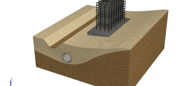 CivilFEM Solver Marc 2020 . Modélisation des tunnels. Stabilité de pente (langue française)